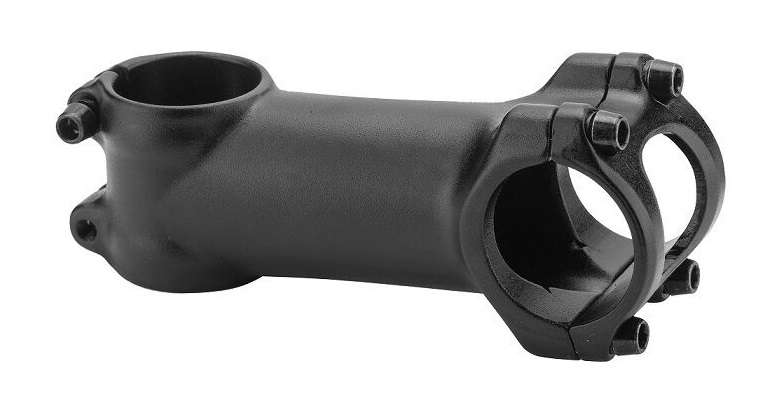 Вынос 1-1/8" 85мм, под руль 31.8мм, угол 7°, черный, HS-080D