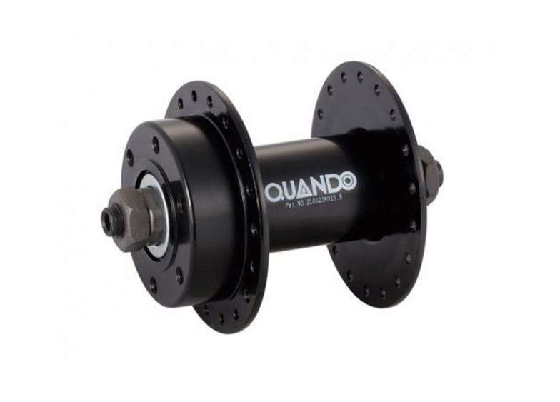 Втулка передняя диск QUANDO KT-M68F, 32H, эксцентрик, черная