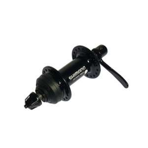 Втулка передняя диск SHIMANO RM35, 36H, Center Lock, черная
