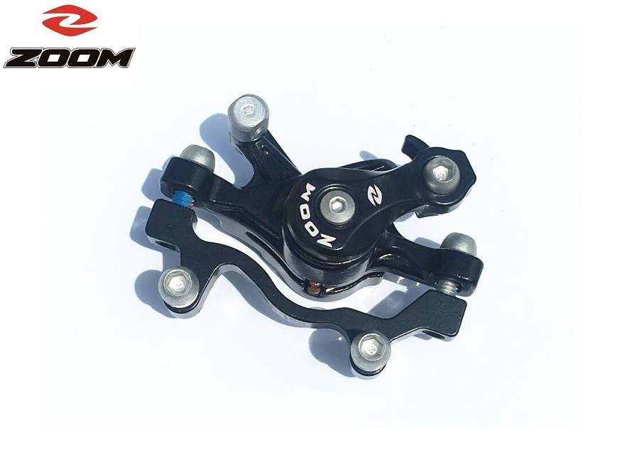 Тормоз дисковый механический с адаптером, F180/R160, DB-280, Zoom