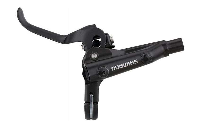 Ручка тормозная левая Shimano MT501, для гидравл.диск.тормозов,черная