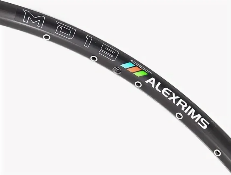 Обод 28/29" Alex Rims 36H пистонированный, 622х19/25х17мм, A/V, анодированный, черный