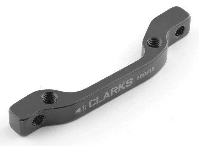 Адаптер дискового тормоза задний, IS/PM, для 160мм, CLARK's CB-6065BLK-160FIS