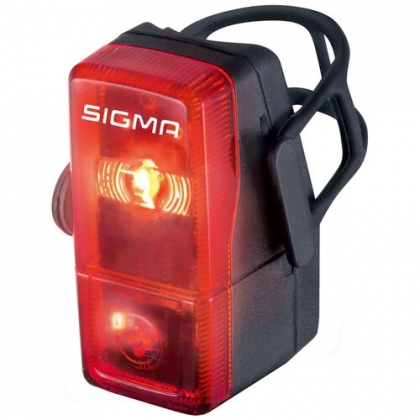 Фонарь задний SIGMA CUBIC flash, 3 режима, 2хААА(без батареек) 