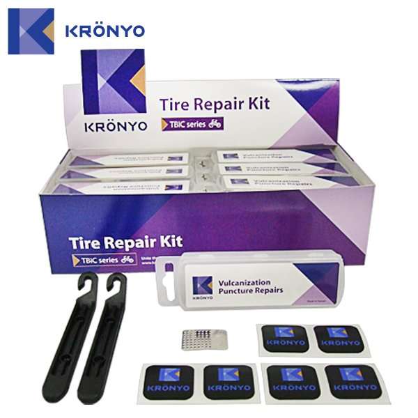 Аптечка Kronyo 6 суперсамоклеек+шкурка+2монтажки, GP-31