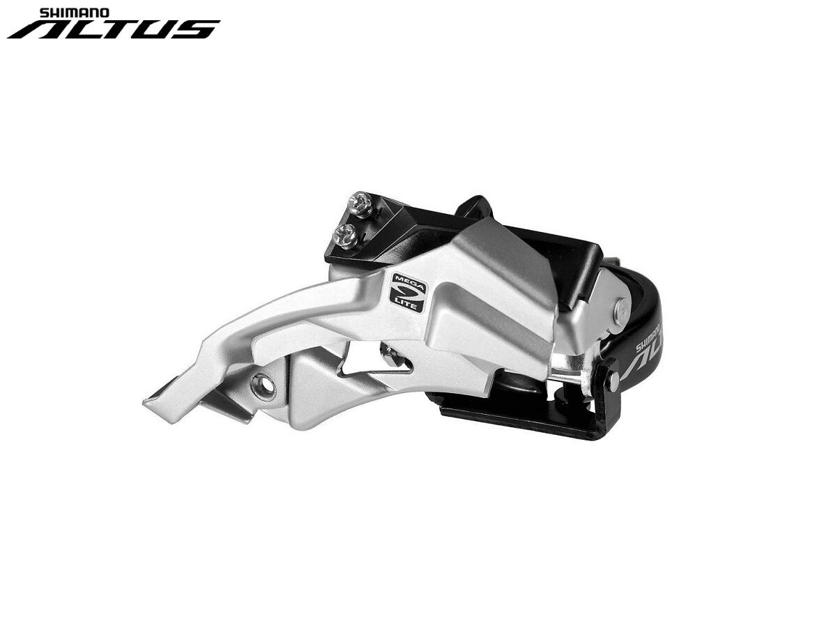 Переключатель передний 9ск для 42T, SHIMANO Altus M2000, универсальная тяга, хомут 28,6-34,9мм