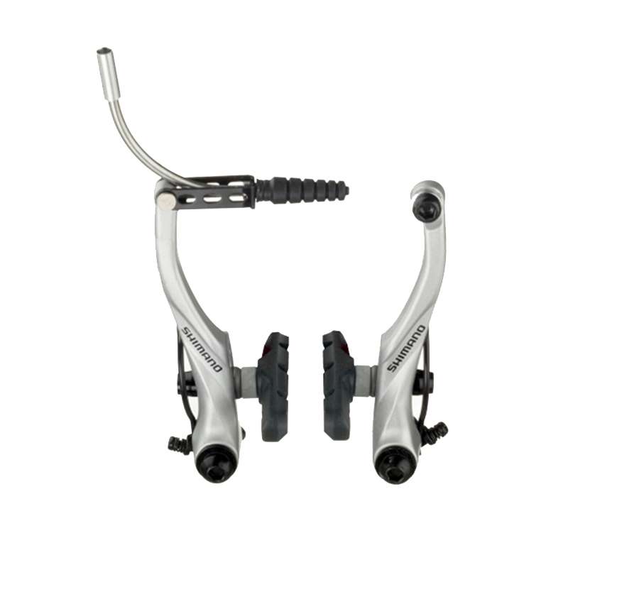 Тормоз V-Brake Shimano Alivio T4000, задний, серебристый