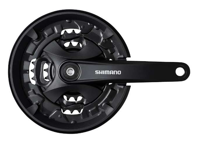 Система 9ск Shimano Altus MT101, 175мм, 40/30/22T, под квадрат, с защитой, с болтами