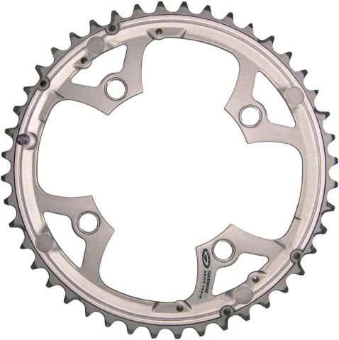 Звезда передняя 9ск 48T, Shimano Deore M510, серебристый