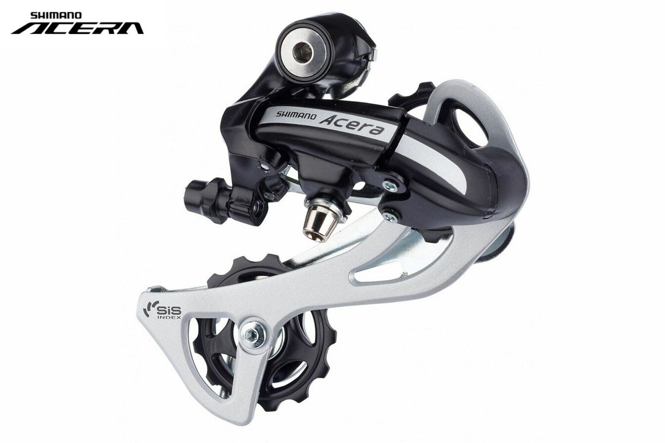 Переключатель задний 7/8ск Shimano Acera RD-M360-L, 43T, SGS, черный