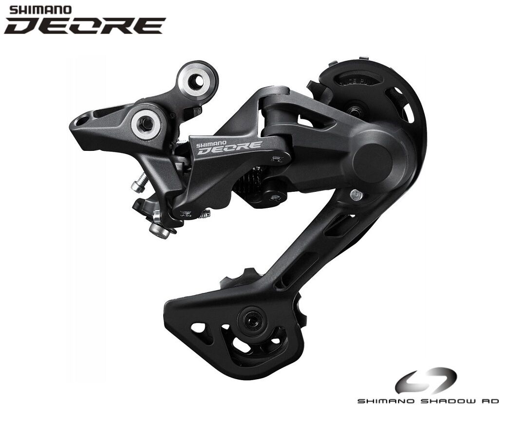 Переключатель задний 10/11ск Shimano Deore RD-M4120, SHADOW RD, SGS, черный