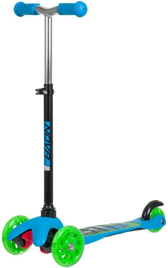 Самокат Novatrack Disco-kids Print, 120х76мм