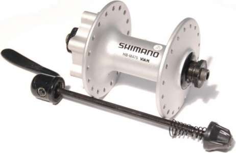 Втулка передняя диск SHIMANO M475, 32H, 6 болтов