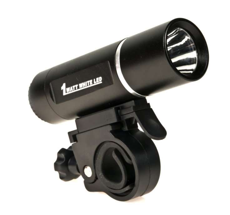 Фара передняя Vinca Sport VL 246, 1 диод- 3Вт, 2 режима, алюм.корпус
