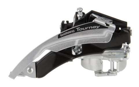 Переключатель передний 6/7ск, для 48Т, SHIMANO TY510, ун.тяга, ун.хомут.