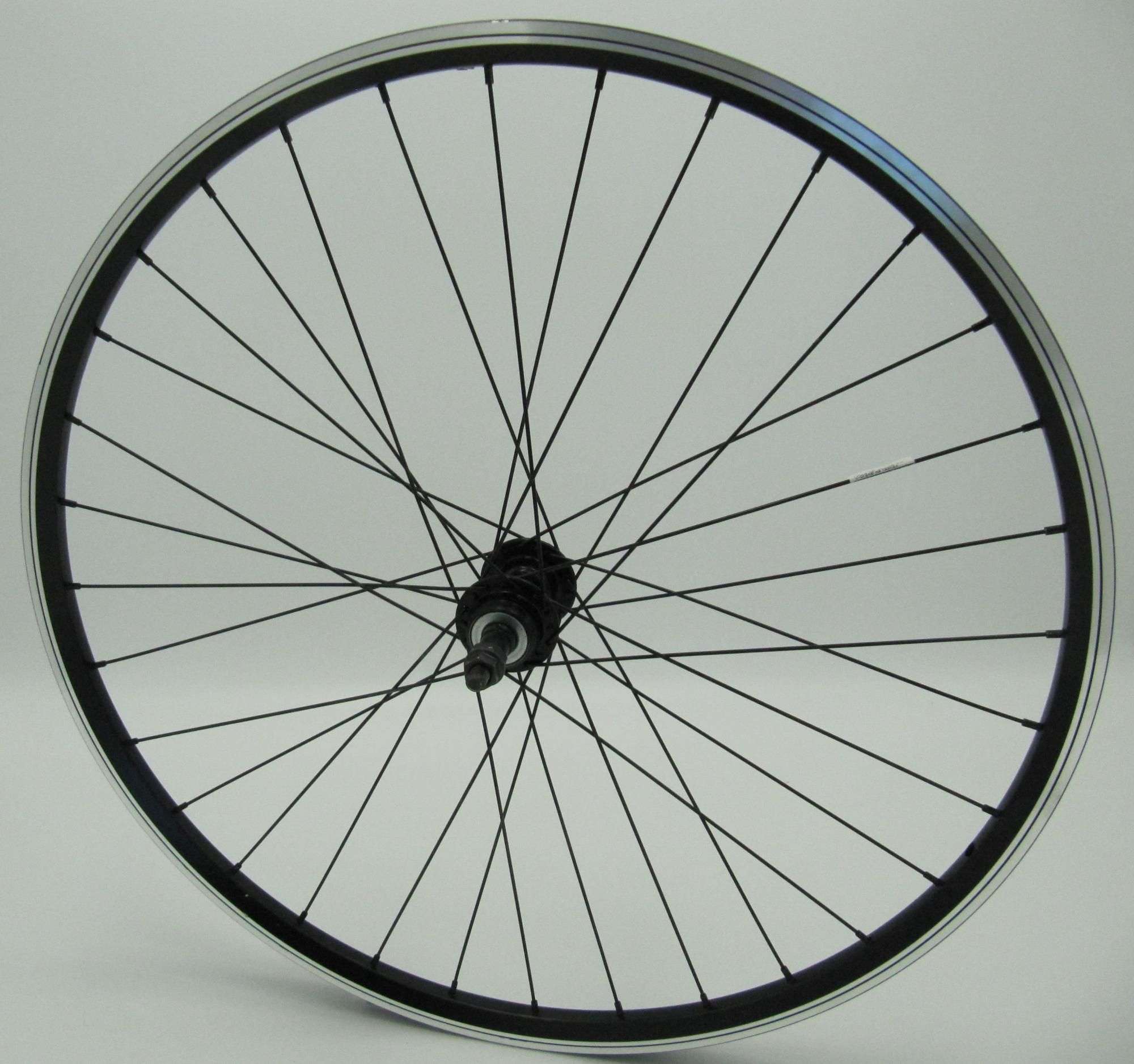 Колесо заднее 27.5" дв. обод, пистон, Disc, под трещ, на эксцентрике, TRIX