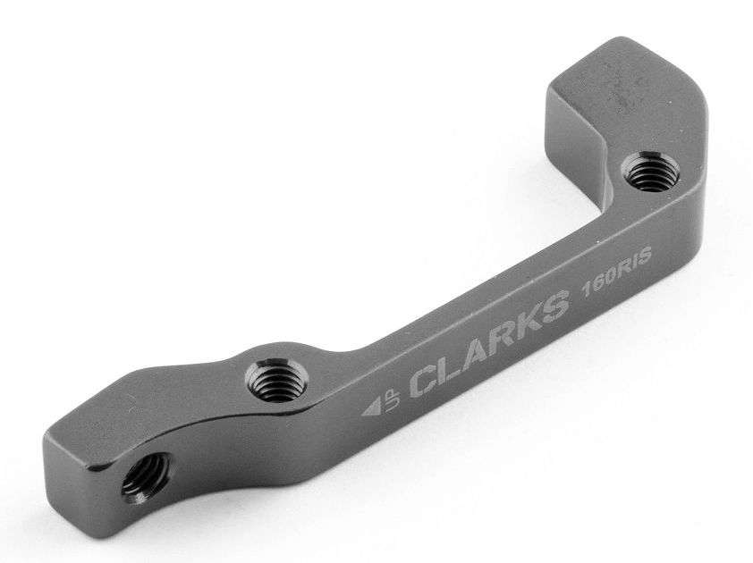 Адаптер дискового тормоза задний, IS/PM, для 160мм, CLARK's CB-6065BLK-160RIS