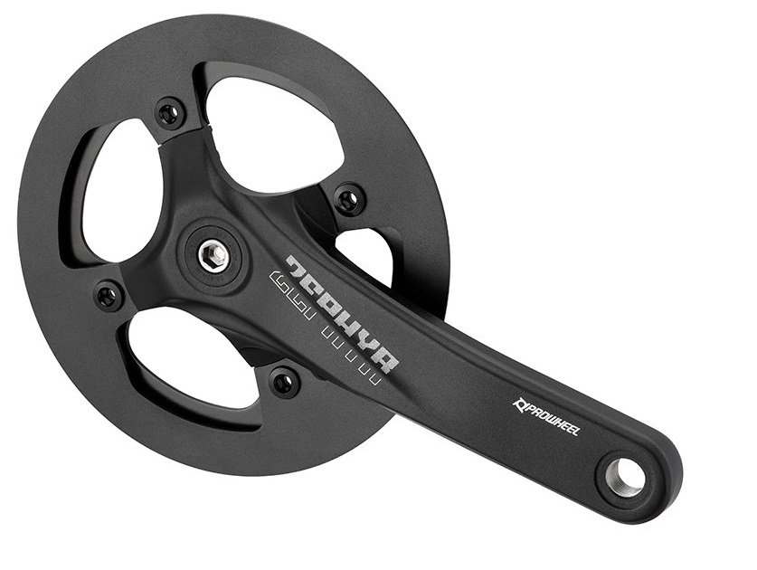Система 1ск, Prowheel 170мм, 38T, алюминий, с алюминиевой защитой