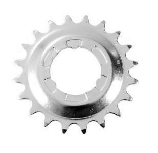 Звезда задняя 20T, для 1ск втулки, Shimano, 2.3мм, серебристая(DX)