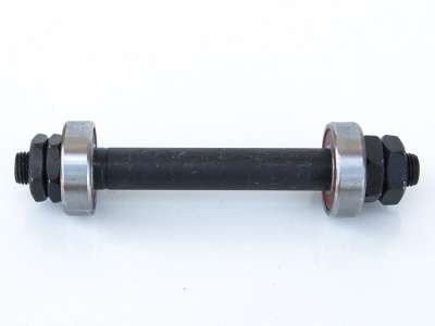 Ось передняя под эксцентрик, 3/8"х108мм, пром. подшипники 26мм