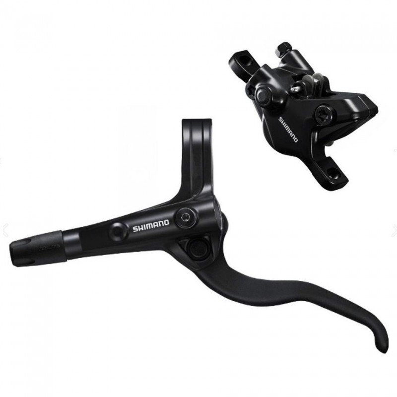 Тормоз дисковый гидравлический передний Shimano MT401, 1000мм, черный