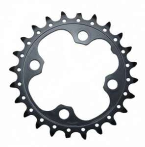 Звезда передняя 10ск 24T SHIMANO Deore для FC-M590-10/M612, черная