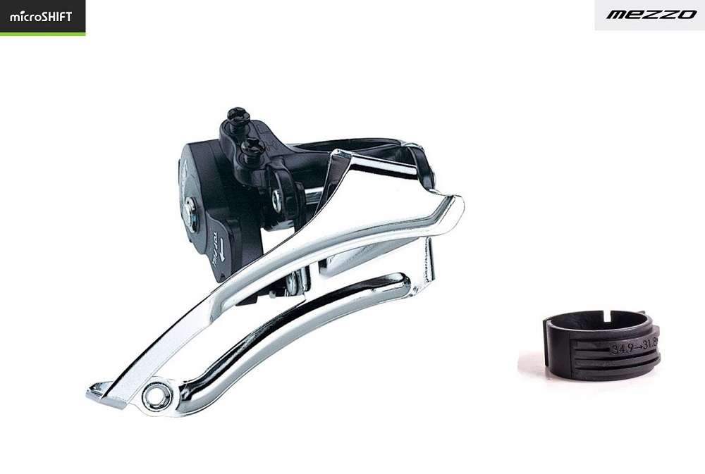 Переключатель передний 7/8ск MICROSHIFT Mezzo FD-M20, ун. тяга, уг.:66-69