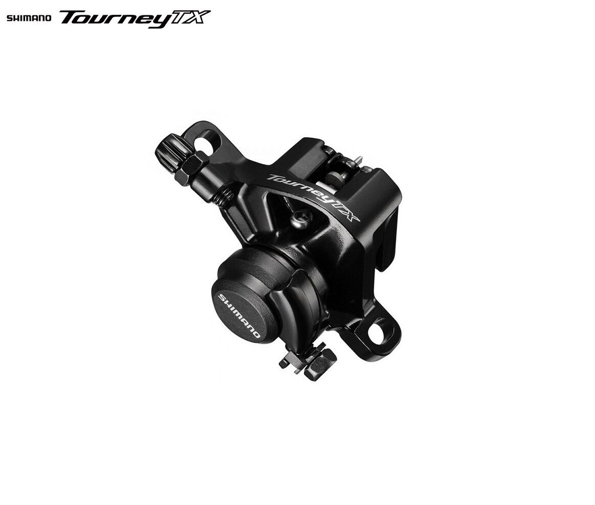 Калипер дискового механического тормоза Shimano TX805, черный