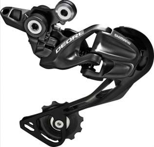 Переключатель задний 10ск Shimano Deore M610, черный